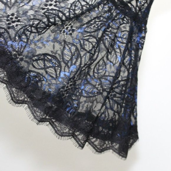 ✨BOGO White House Black Market Off the Shoulder Lace Top Size 8 WHBM H12486 - Picture 4 of 12